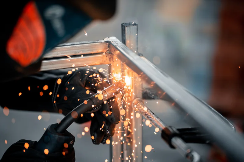 Professional stainless steel fabrication workshop showing precision manufacturing capabilities at A&E Metal Craft Sydney