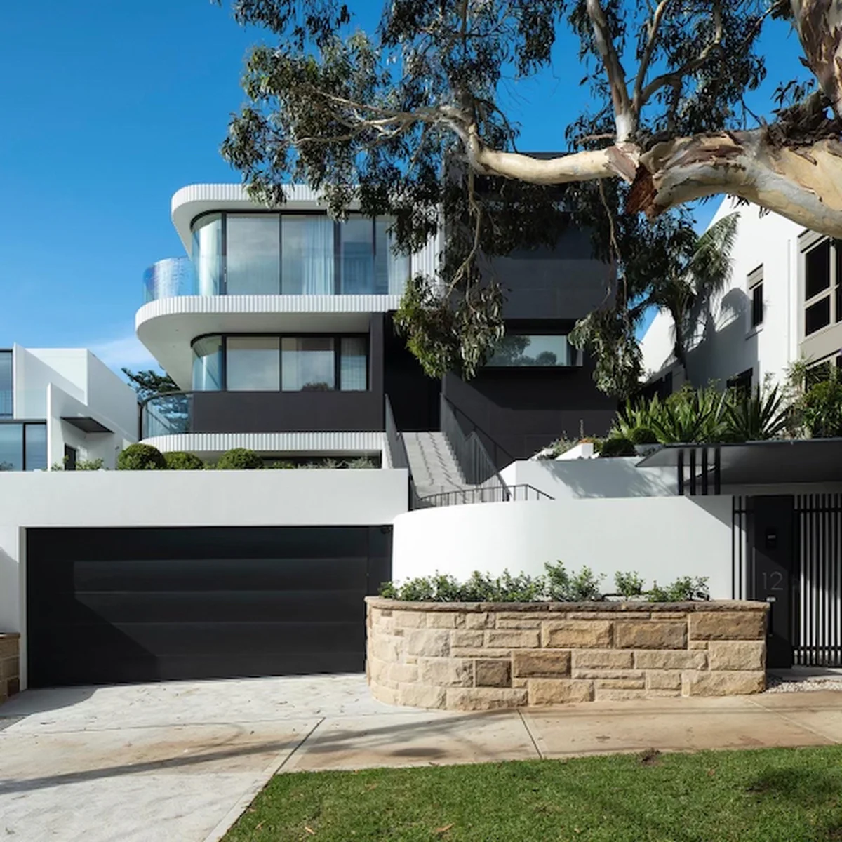 Luxury residential metal fabrication featuring custom gates and balustrades at Eastern Suburbs Sydney home - premium family-focused metalwork by A&E Metal Craft